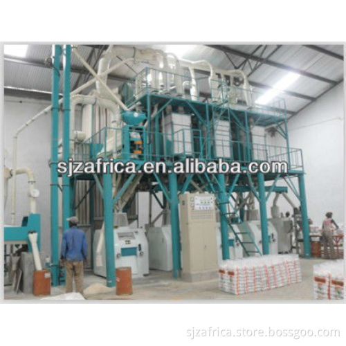 middle capacity 2 T/H cake cookie flour mill with test running of Chinese brand for Africa market